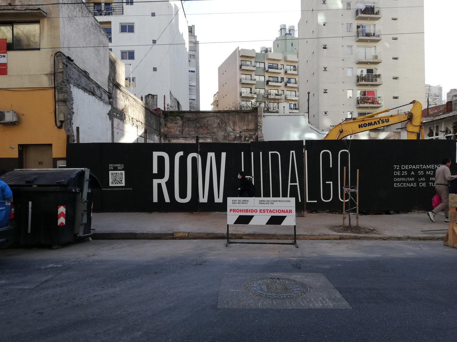Row Hidalgo — Cerco de obra